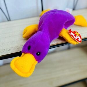 Vintage Patti the Platypus - One of the Original Nine Beanie Babies!